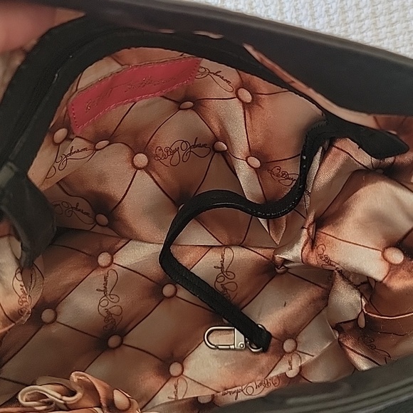 *RARE* Betsey Johnson Leather Studded Handle Bag (G.U.D.) - Picture 2 of 12